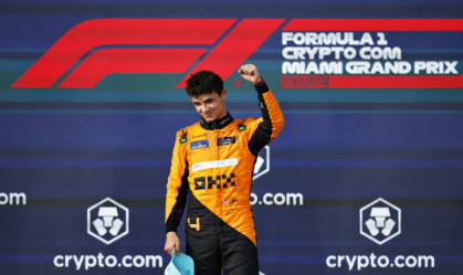 Lando Norris venceu o GP de Miami