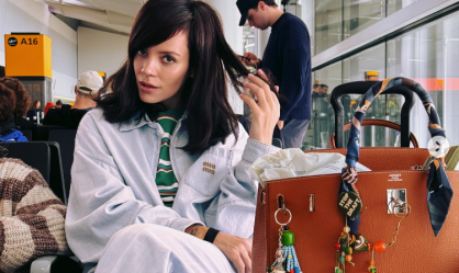 Lily Allen quer ser enterrada junto com seu celular e revela motivo "sombrio"