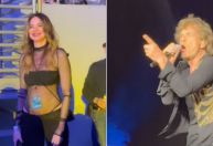 Em NY, Luciana Gimenez prestigia Mick Jagger e vai a show dos Rolling Stones