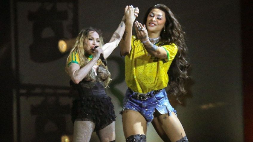 Madonna e Pabllo Vittar • Victor Chapetta/AgNews