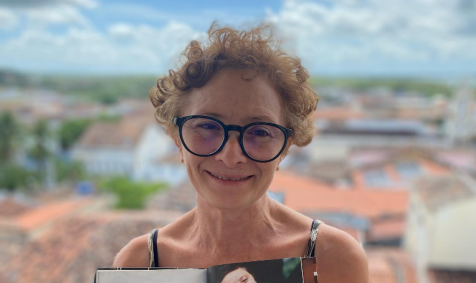 Marcélia Cartaxo, atriz que interpreta personagem Macabéa no filme "A Hora da Estrela", baseado em livro homônimo de Clarice Lispector