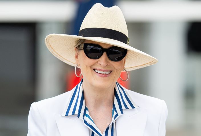 Meryl Streep na abertura da 77ª edição do Festival de Cannes, onde será homenageada/ Samir Hussein/WireImage