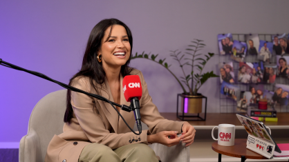 Juliette Freire em entrevista ao programa Na Palma da Mari, da CNN
