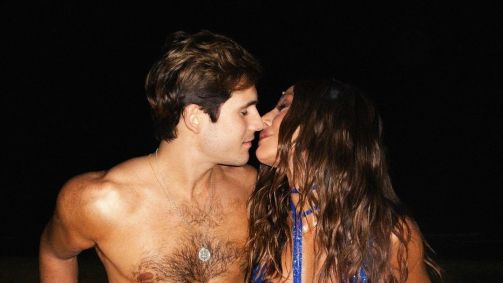 Nicolas Prattes e Sabrina Sato