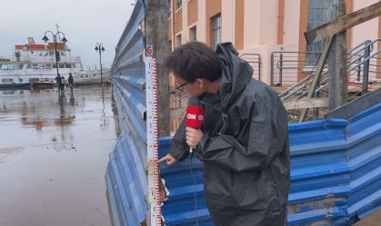 Com nível mais baixo, orla do Guaíba aparece sem trechos inundados
