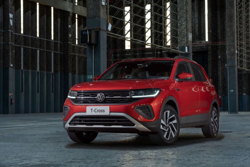 Recentemente atualizado, T-Cross se mantém como o SUV mais vendido do Brasil/ Divulgação