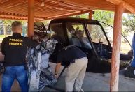 PF apreende 9 helicópteros em ação contra tráfico internacional de drogas