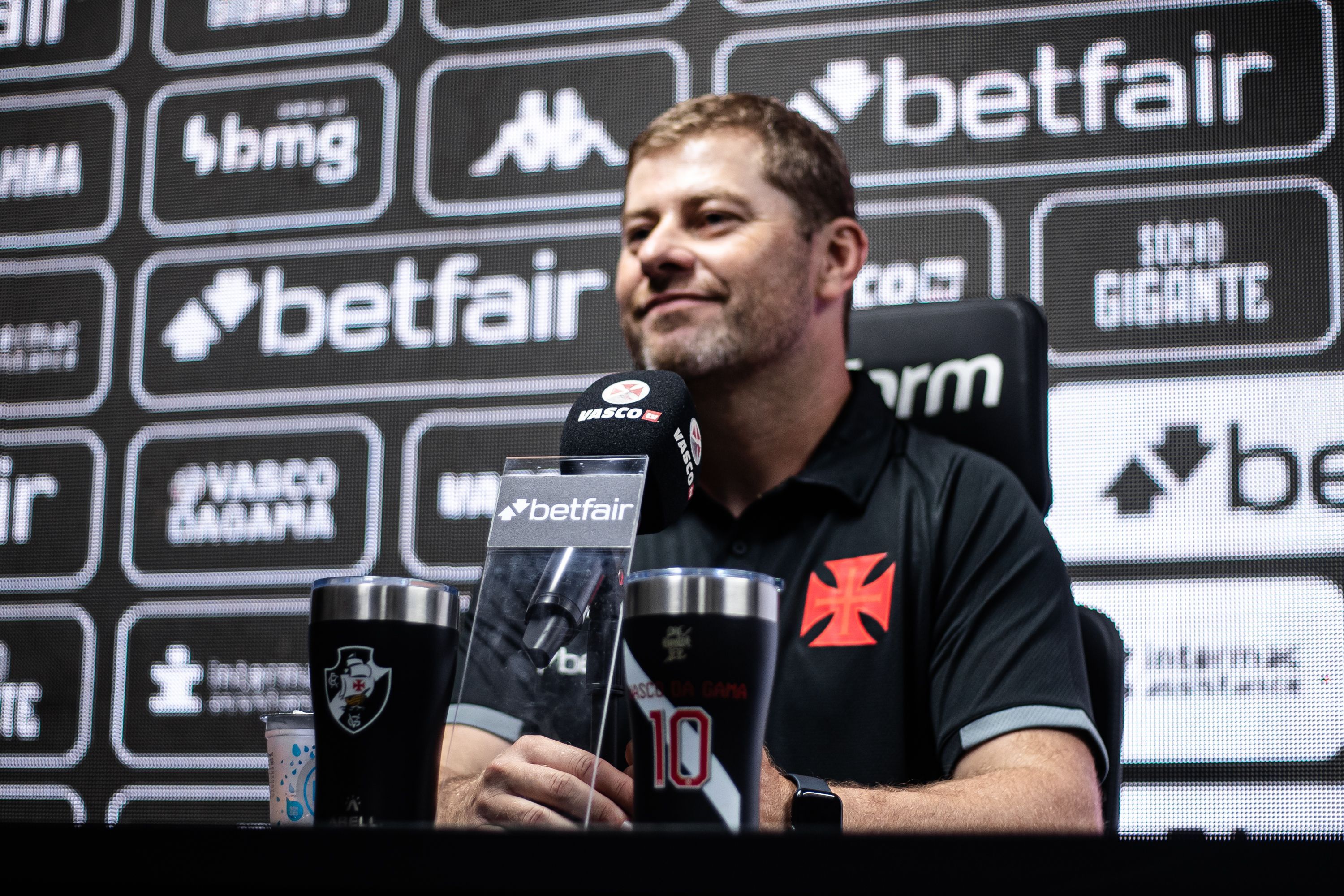 Rafael Paiva, técnico interino do Vasco