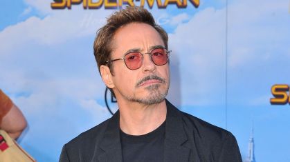 Ator Robert Downey Jr. na estreia do filme "Homem-Aranha: Homecoming", na Califórnia, em 28 de junho de 2017