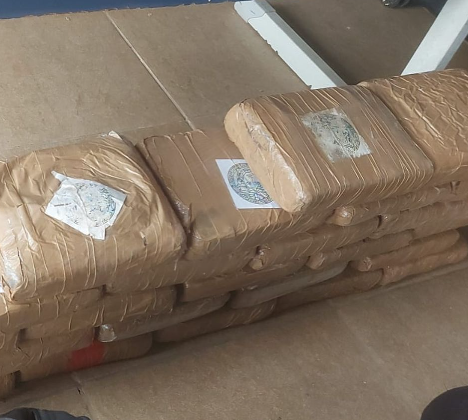 Também foi apreendido 75 quilos de skunk, considerada a “super maconha” - Divulgação/Polícia Civil