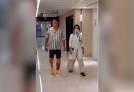 Bolsonaro posta vídeo no hospital e diz que está “sob controle”