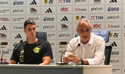 Tite, do Flamengo, após vitória sobre o Amazonas