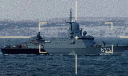 Ucrânia diz que destruiu navio de guerra russo armado com mísseis na Crimeia