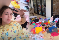 Virginia faz "limpa" no guarda-roupa para doar a vítimas da chuva no RS