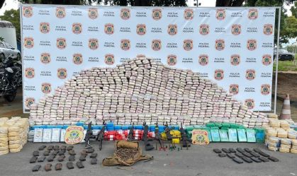 Polícia faz maior apreensão de cocaína da história do Amazonas