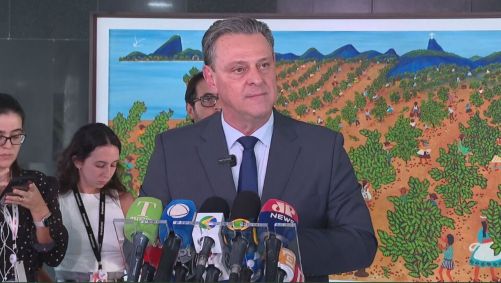 O ministro da Agricultura, Carlos Fávaro