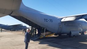 Avião com suprimentos da Argentina foi enviado ao Rio Grande do Sul