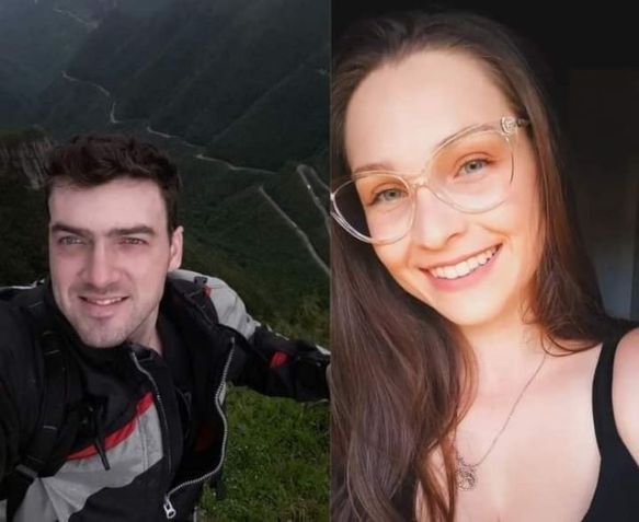 Casal de Bento Gonçalves, na Serra Gaúcha, faleceu após um deslizamento de terra. / Reprodução: Redes Sociais