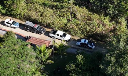 De acordo com a Polícia Civil, nada foi encontrado no local. As buscas por evidências da localização de Anic Herdy continuam