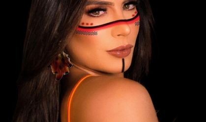 Djidja Cardoso, ex-sinhazinha do Boi Garantido