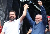 MPE pede multa de R$ 25 mil para Lula por pedir voto para Boulos no 1º de Maio