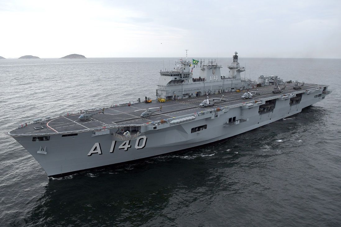 Navio-Aeródromo Multipropósito "Atlântico", da Marinha