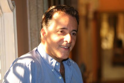 O ator Tony Ramos durante entrevista coletiva sobre o lançamento da novela "Caminho das Índias"