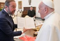 Papa Francisco recebe ministro de Minas e Energia no Vaticano