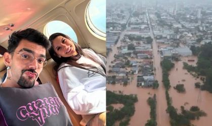 Ana Castela e Luan Pereira criam campanha para enviar ajuda ao RS