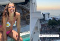 Anitta posta stories no Copacabana Palace antes do show de Madonna