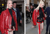Anya Taylor-Joy tem problema com sapato em evento de "Furiosa"; veja