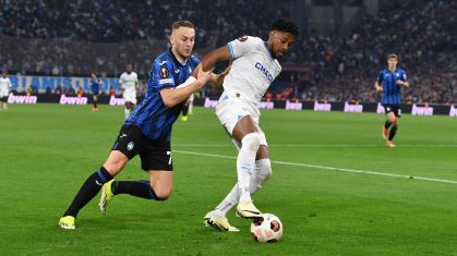 Olympique de Marseille e Atalanta empataram por 1 a 1 no jogo de ida da semifinal da Europa League