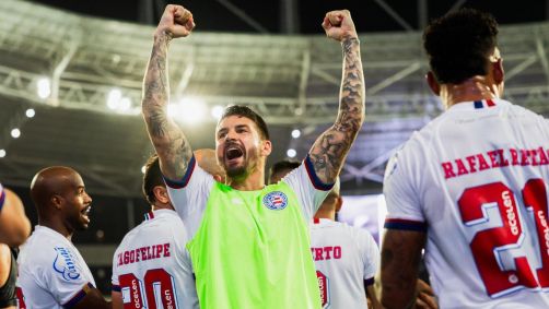 Bahia divide a liderança do Brasileirão com o Athletico-PR