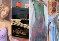 Halle Bailey compartilha fotos dos bastidores de "A Pequena Sereia"; veja