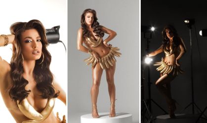 Beatriz Reis recria look de banana usado no BBB 24