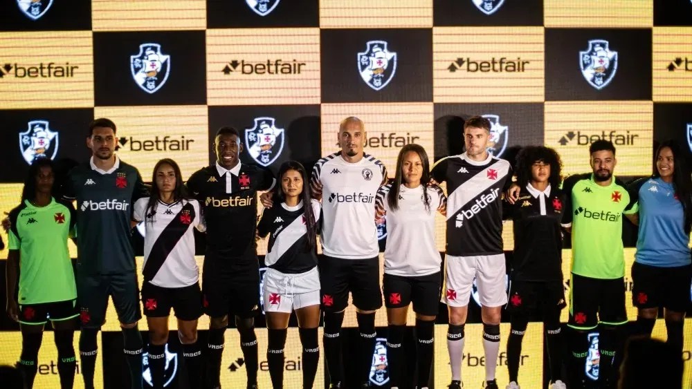 Vasco apresentou o novo patrocinador em cerimônia no Rio de Janeiro