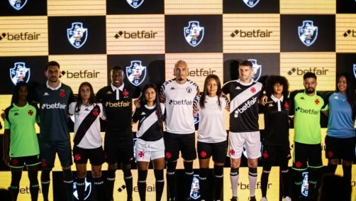 Vasco apresentou o novo patrocinador em cerimônia no Rio de Janeiro