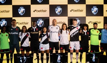 Vasco apresentou o novo patrocinador em cerimônia no Rio de Janeiro