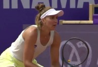 WTA de Estrasburgo: Bia Haddad cai em simples e Luisa Stefani avança nas duplas