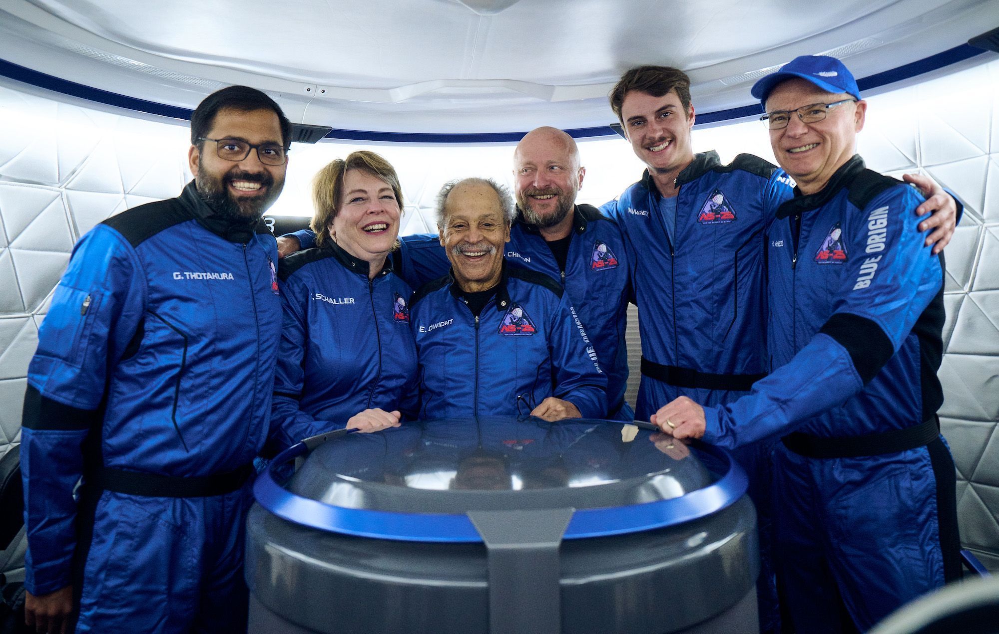 blue origin voo 6 turistas