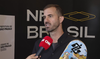 Bob Burnquist em entrevista à CNN