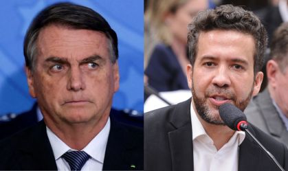 Jair Bolsonaro e André Janones