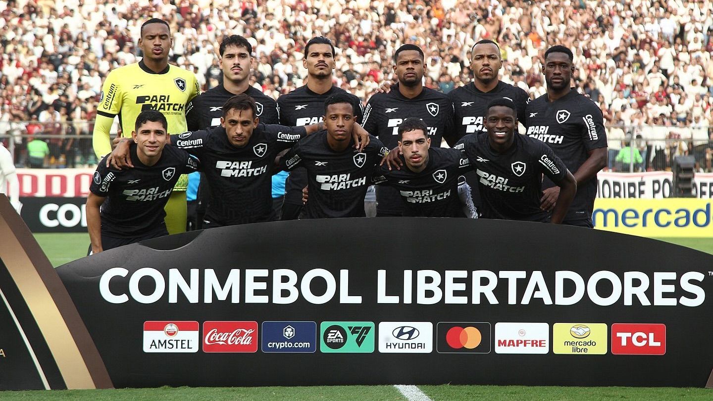 Botafogo entra em campo pela Libertadores