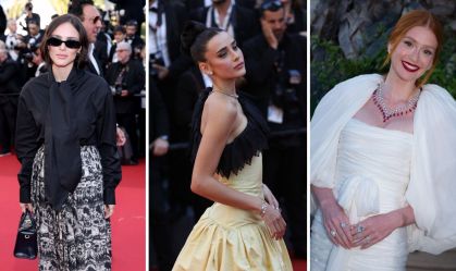 Isabelle Drummond, Livia Nunes e Marina Ruy Barbosa no Festival de Cannes