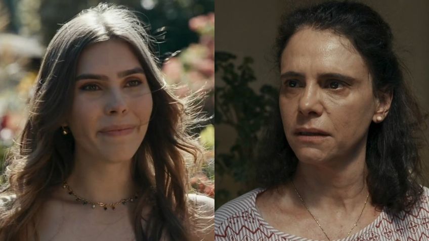 Buba (Gabriela Medeiros) e Meire (Malu Galli) se acertam em "Renascer" / Reprodução/Globoplay
