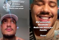 MC Binn reage a boatos de affair entre sua prima e Buda: "Último a saber"