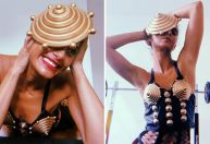 Camila Pitanga usa look em homenagem a Madonna: 