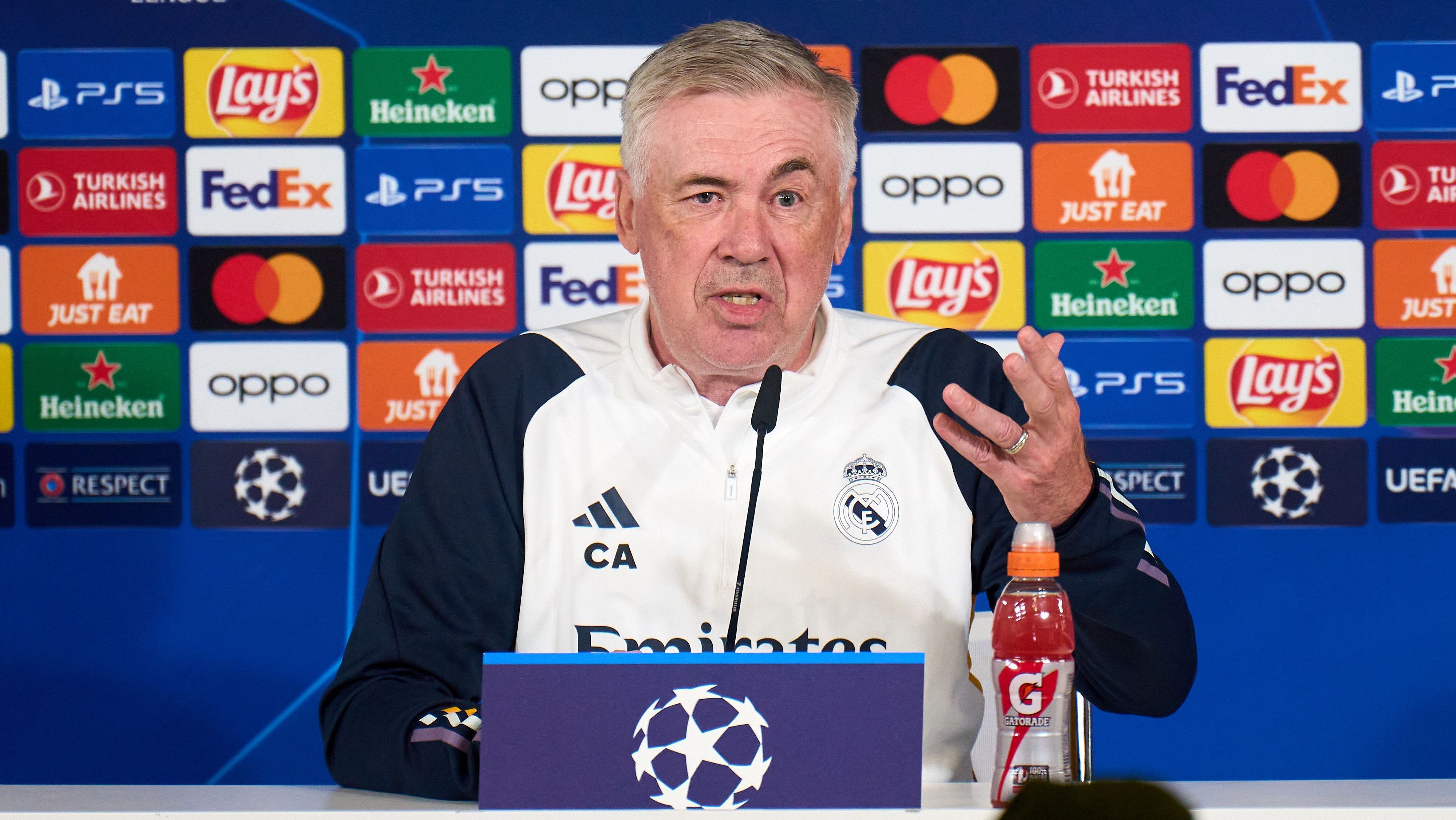 Ancelotti já tem dois títulos de Champions pelo Real Madrid