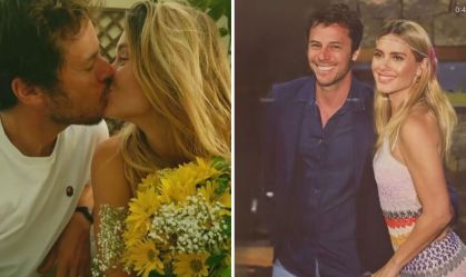 Carolina Dieckmann se declara ao marido após 17 anos de casamento