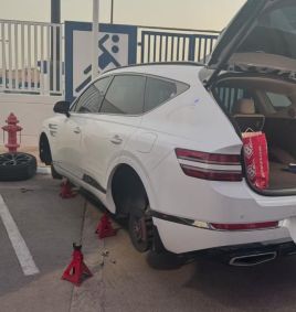 Carro de Renan Lodi
